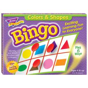 Colors & Shapes Bingo Game