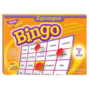Synonyms Bingo Game