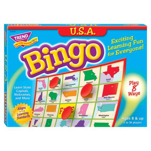 U.S.A. Bingo Game