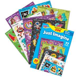 Just Imagine Sparkle Stickers&reg; Variety Pack, 234 ct