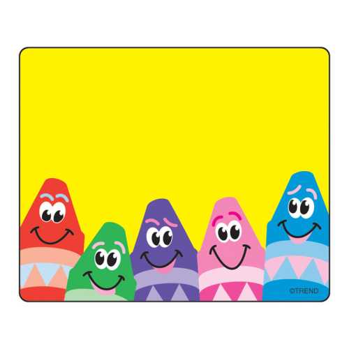 Colorful Crayons Terrific Labels&trade;, 36 ct