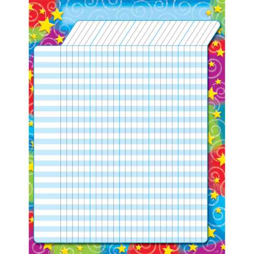 Stars 'n Swirls Incentive Chart, 17