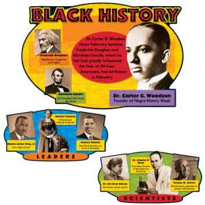 Black History Bulletin Board Set