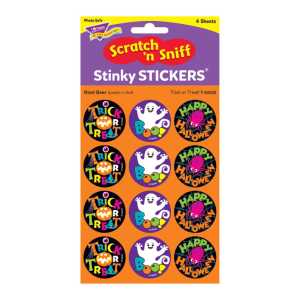 Trick or Treat!/Root Beer Stinky Stickers&reg;, 48 Count