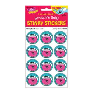 Cherry-Good!/Cherry Punch Scented Stickers, Pack of 24