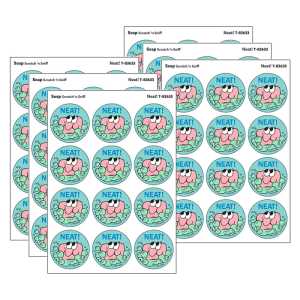 Neat!/Soap Scent Retro Scratch 'n Sniff Stinky Stickers&reg;, 24 Per Pack, 6 Packs