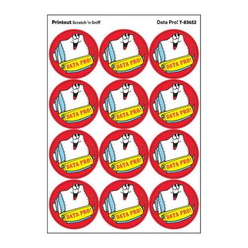 Data Pro!/ Printout Scent Stickers, 24 ct.
