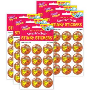 Hi!/ Leaves Scent Stickers, 24 Per Pack, 6 Packs