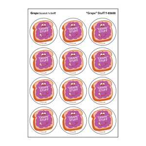 "Grape" Stuff/ Grape Scent Stickers, 24 ct.