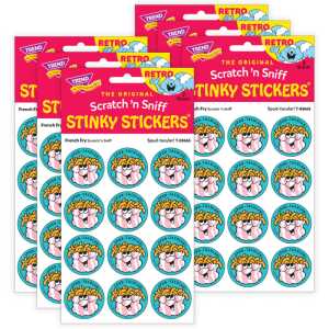 Spud-tacular!/ French Fry Scent Stickers, 24 Per Pack, 6 Packs