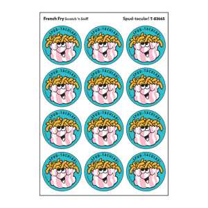 Spud-tacular!/ French Fry Scent Stickers, 24 ct.