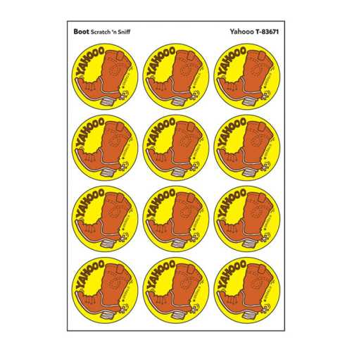 Yahooo/ Boot Scent Stickers, 24 ct.
