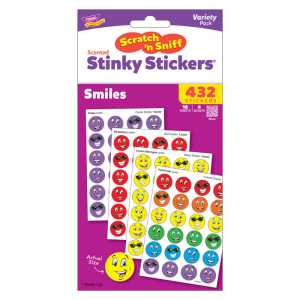 Smiles Stinky Stickers&reg; Variety Pack, 432 ct