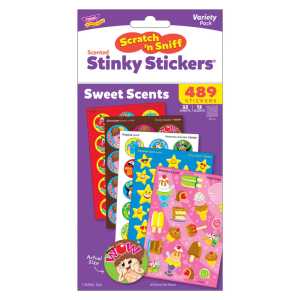 Sweet Scents Stinky Stickers&reg; Variety Pack, 480 ct