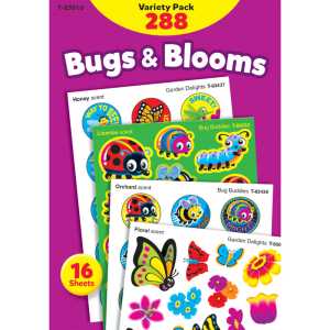 Bugs & Blooms Stinky Stickers&reg; Variety Pack, 288 ct.