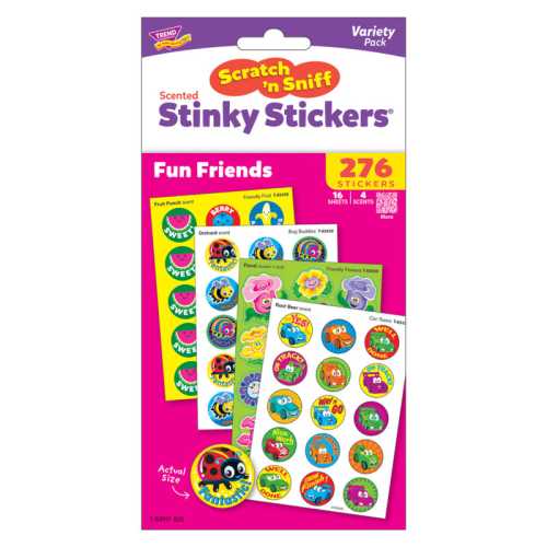 Fun Friends Stinky Stickers&reg; Variety Pack, 240 ct.