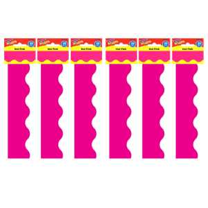 Hot Pink Terrific Trimmers&reg;, 39 Feet Per Pack, 6 Packs