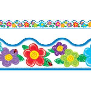 Crayon Flowers Terrific Trimmers&reg;, 39 ft