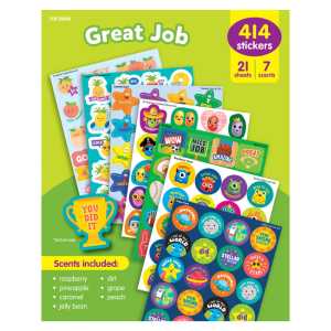 Great Job Smelly Stickers Variety Pack