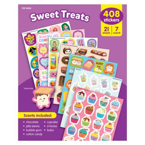 Sweet Treats Smelly Stickers Variety Pack