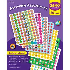 Awesome Assortment Mini Stickers Variety Pack