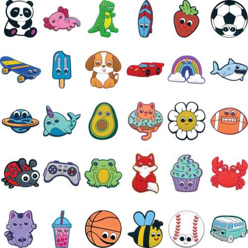 Pencil Charms, Set of 60