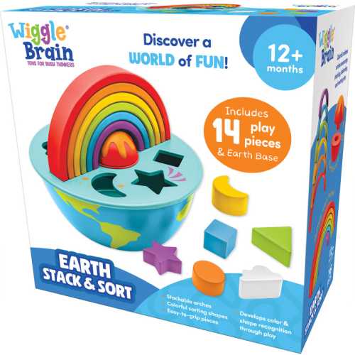 Wiggle Brain&reg; Earth Stack and Sort
