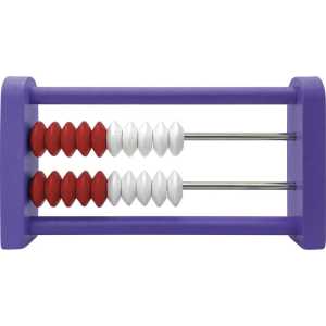 20-Bead Wooden Mini Rekenreks, Pack of 4