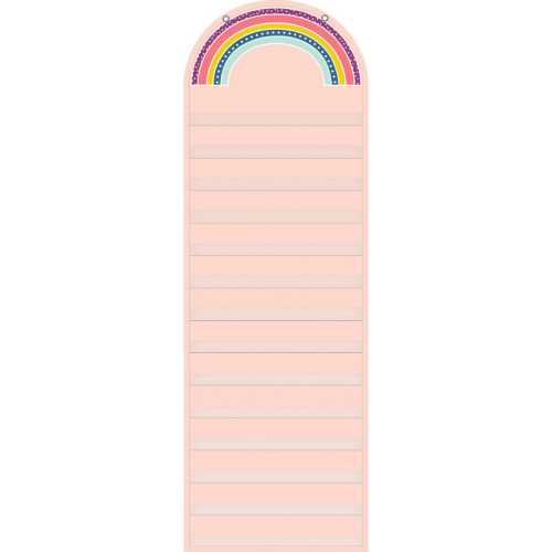 Oh Happy Day Rainbow 14 Pocket Chart