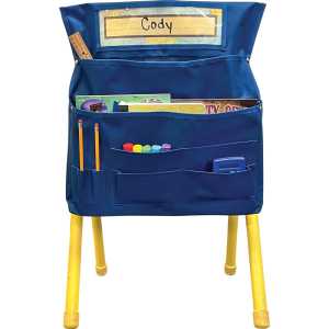 Navy Blue Chair Pocket-For Large Chairs