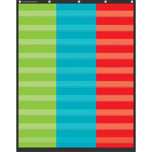 3 Column Pocket Chart, 34