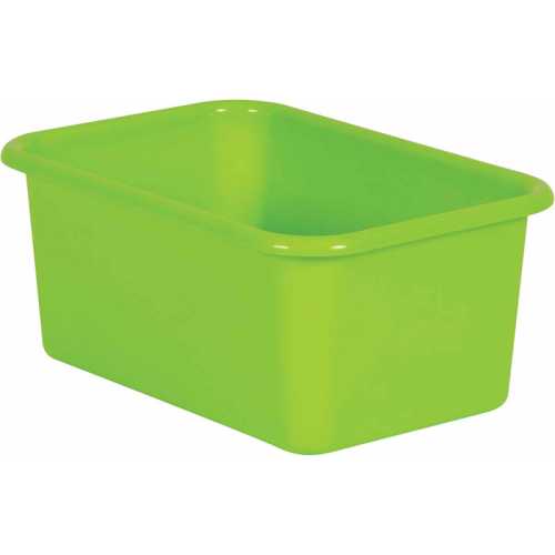 Lime Small Plastic Bin