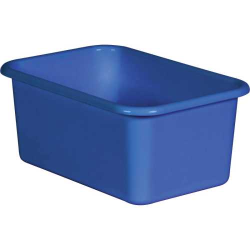 Blue Small Plastic Storage Bin