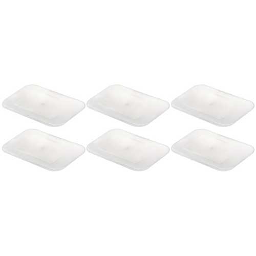 Plastic Letter Tray Lid, Clear, Pack of 6
