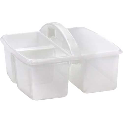 Plastic Storage Caddy, Clear