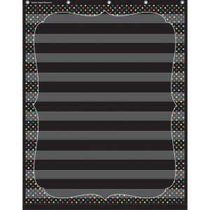 Chalkboard Brights 10 Pocket Chart