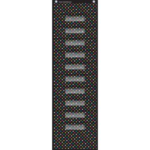 Chalkboard Brights 10 Pocket File Storage Pocket Chart