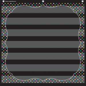 Chalkboard Brights 7 Pocket Chart (28" x 28")