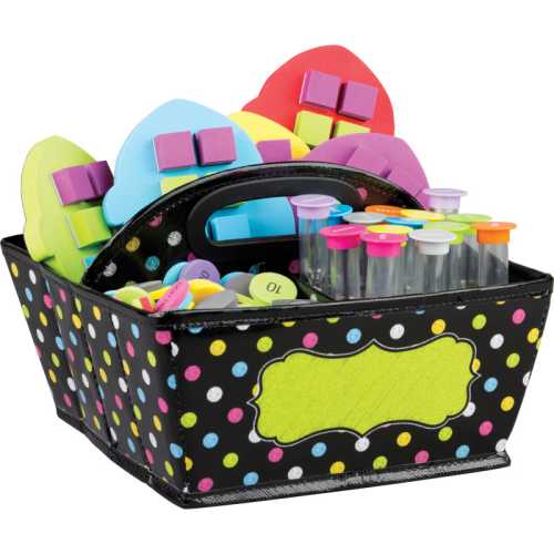 Chalkboard Brights Storage Caddy, 9