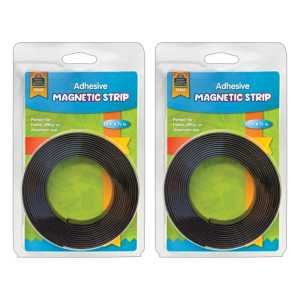 2-Pack Adhesive Magnetic Strip