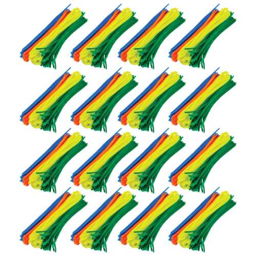 STEM Basics: Pipe Cleaners, 100 Per Pack, 12 Packs