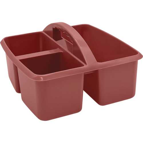 Plastic Storage Caddy, Deep Rose