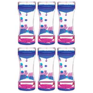 Blue & Pink Liquid Motion Bubbler, Pack of 6