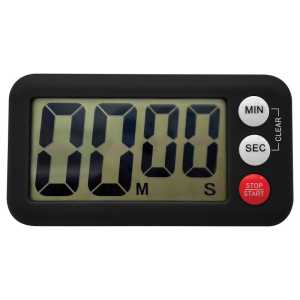 Magnetic Digital Classroom Timer, Black