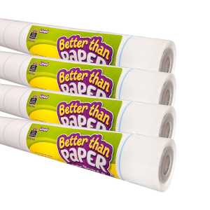 Better Than Paper&reg; Bulletin Board Roll Lined, 4-Pack