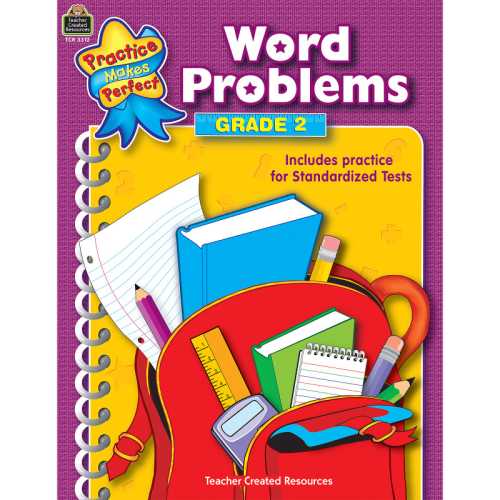 Practice Makes Perfect: Word Problems, 2nd Edition, Grade 2