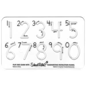 School-Rite&reg; Handwriting Instruction Guides - Numbers
