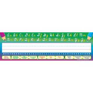 Cursive Writing Name Plates, Pack of 36