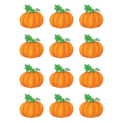 Pumpkins Mini Accents, Pack of 36