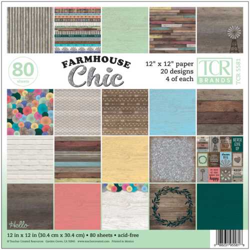 Farmhouse Chic Project Paper, 12